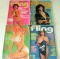 4 FLING MAGS NOV77,SEPT79,NOV81,MARCH83