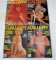 4 1987 GALLERY MAGAZINES - JAN, FEB, MAY, JULY