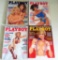 FEB,APRIL,JUNE JULY 1985 PLAYBOYS