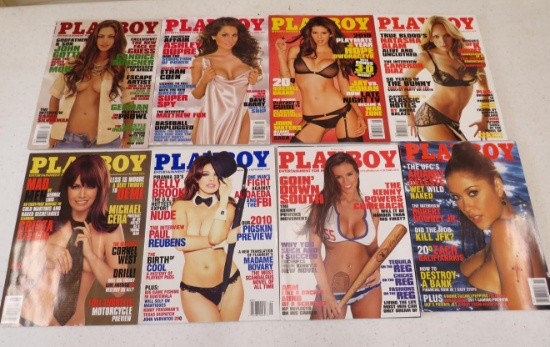 8 2010 PLAYBOYS  - MISSING JAN, FEB, MAR, DEC