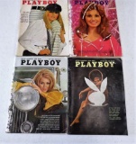 4 PLAYBOYS MAY 1967,68,69 OCT 71