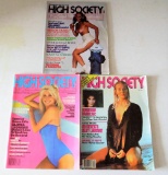 3 HIGH SOCIETY OCT 76, JULY ?, DEC 79