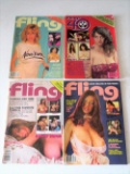 FLING JULY 84,SEPT 85,JAN 84, FLINGS 40'S 85