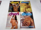 4 CHERI MAGS NOV76, JAN,MAR,SEPT 77