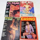 DUKE SPRING77;CLIMAX OCT78; CASINO JULY80, SILK MARCH 86