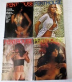 4 1974 PENTHOUSE JAN, FEB, MAR, APRIL