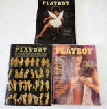 3 PLAYBOYS OCT 71, MAR 73, NOV 76