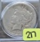 1922-S Peace Dollar