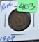 1909 Indian Head Cent