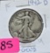 1942-D Walking Liberty Half