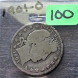 1901-O Barber Half