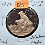 1976 Franklin Mint Bicentennial Medal