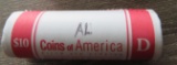 Roll of 2003-D Alabama State Quarters