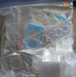 Bag of Empty Plastic Coin Cases