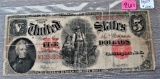 1907 $5 Bill