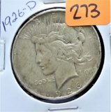 1926-D Peace Dollar