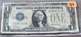 1928-A Funny Back US $1 Silver Certificate