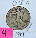 1917 Walking Liberty Half