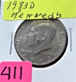 1983-D Kennedy Half Dollar
