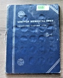 Lincoln Memorial Cent Collection Book