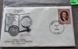 (2) US Ocean View Nickels + First Day Covers