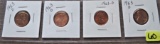 (4) 1963-D Lincoln Memorial Cents