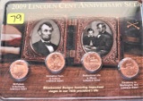 2009 Lincoln Cent Anniversary Set