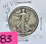 1941-S Walking Liberty Half