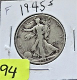 1945-S Walking Liberty Half