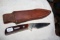 Schrade USA 1560T Hunting Knife w/ Sheath