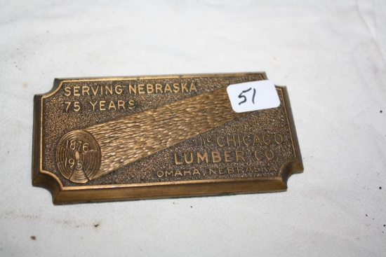 Paper Weight, Chicago Lumber Co.