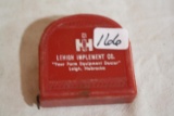 IH Leigh Implement Co. Tape <measure