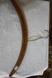 Adver. Wood Coat Hanger