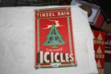 Tinsel Rain Icicles in Box