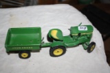 John Deere Toy 110 Tractor and Wagon