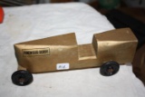 Pinewood Derby Wood Race Car