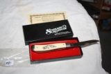 Schrade + USA SC 503 Scrimshaw F. Knife