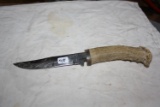 Imperial USA Antler Handle Knife