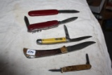 F. Knives, Miller, Colonial, Etc.