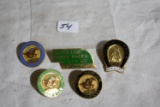 Columbus, NE Horse Racing Pins, Guest and Official