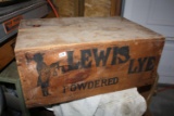 Lewis Lye Wood Box