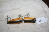 Early Wood Jointed Lure Red Spot Partial Name