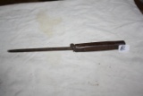 Iron Ice Pick C.W. Hull Co. Omaha, Ne Phone 4700