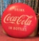 Coca-Cola Button Sign 36