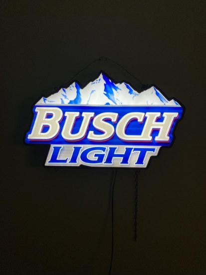 Busch Light Lighted Sign