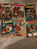 6 Lassie Comic Books 10 Cents