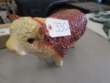 Ceramic Bull Piggy Bank