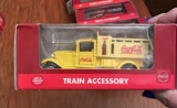 Coca-Cola Train Accessory Yellow Pickup Delivery Truck