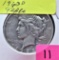 1923-D Peace Dollar