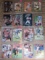 4 Sheets - 16 Football Cards